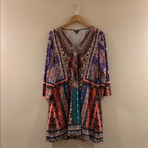 Hale Bob Small Kimono Sleeve A-line Dress